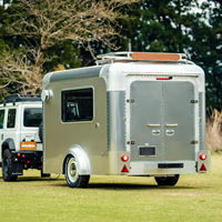 Caravana Móvil Moderna Plegable Personalizable, Remolque para Campamento, Unidad de Viaje, ENVÍO GRATUITO A TODOS LOS PAÍSES