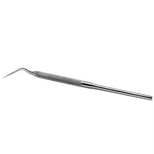 Diffuseur d'obturation endodontique dentaire en acier inoxydable à extrémité unique, avec poignée moletée, Classe I - Product Image 3