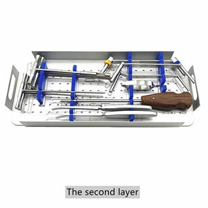Kit de Instrumentos Ortopédicos Básicos para Placas de Trauma, Traumatología Ósea, Cirugía de Fragmentos Grandes, Herramientas Médicas de Grip Surgical - Product Image 3