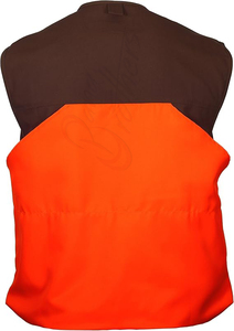 เสื้อกั๊กสีส้มลายพรางสีเขียวสำหรับล่าสัตว์ - Product Image 3