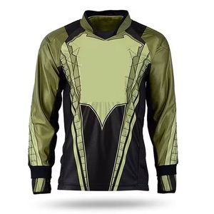 Maillot de paintball imprimé de qualité supérieure pour jeunes joueurs, avec renforts Bartack et avant-bras rembourrés, idéal pour les entraînements de tir. - Product Image 5
