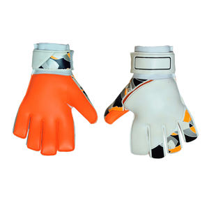 1 paire de gants de gardien de but de football en tricot pour hommes et enfants, personnalisables, OEM, les moins chers, importés - Product Image 2