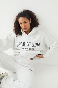 Sudadera con Capucha Oversize para Mujer al por Mayor, Estilo Casual de Manga Larga con Bolsillo Canguro, Ropa Deportiva Urbana - Product Image 4