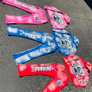 ชุดวอร์มลำลองผู้ชายสำหรับฤดูหนาว SUN Fade ขายส่ง ปรับแต่งได้ ขายดี ผ้าฝ้าย 100% เสื้อกันลมแบบกลับด้านได้ ระบายอากาศได้ดี - Product Image 2