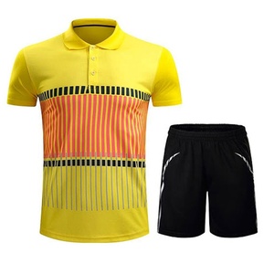 Conjunto de Uniforme de Tenis Transpirable para Hombre, Camiseta y Pantalones Cortos de Secado Rápido, Ropa Deportiva para Entrenamiento Profesional y Fitness - Product Image 4