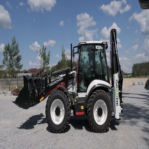 Free Shipping Hidromek HMK 102S Supra Skid Steer Loader White Wheel Loader With Bucket Attachment Engine Core Component - Product Image 6