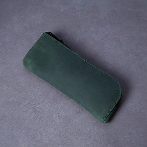New Genuine Leather Classic Handmade Glasses Cover Luxury Eyewear <b>Case</b> Water Resistant Lightweight <b>Sunglasses</b> Pouch LGC-0168 - Product Image 1