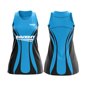 Vestido de Netball Personalizado al por Mayor |   Uniforme de Netball Sublimado con Logotipo, Nombre y Número del Equipo |   Poliéster Transpirable - Product Image 4