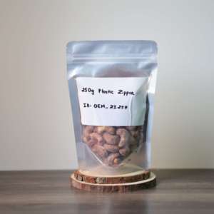 Vietnam Wholesale Factory Price Organic Premium Roasted Salted Cashew <b>Kernels</b> 250g Zipper Direct Supplier OEM Available - Product Image 3