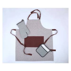 Tablier de restaurant bordeaux pour le personnel de cuisine, uniforme de chef, service de restauration et industrie hôtelière - Product Image 6