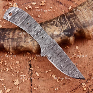 Cuchillo de Caza Táctico de Acero de Damasco de Calidad Premium con Hoja de Espiga Completa, Servicio de Producción OEM ODM al por Mayor, MOQs Bajos - Product Image 2