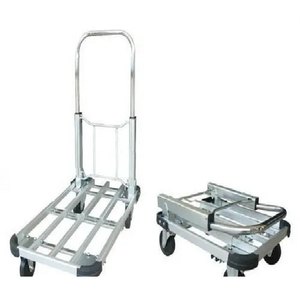 Chariots à bagages d'aéroport 2026 (PH-1541) en acier inoxydable, fabriqués en Inde, prix de gros - Vente chaude - Product Image 1