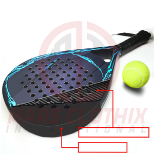 Nouvelle conception, vente chaude, raquette de padel en fibre de carbone à prix de gros, raquettes de padel pour l'entraînement, vente en ligne. - Product Image 4
