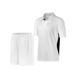 Ensemble haut et short de tennis de table et badminton unisexe de qualité supérieure, respirant, anti-humidité, séchage rapide, en polyester écologique - Product Image 4