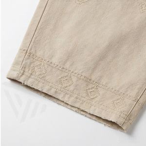 กางเกงยีนส์ขาสั้นผู้ชายสไตล์สตรีทแวร์ Y2K ประดับคริสตัล ทรงหลวม วินเทจ ล้างสี แต่งเพชร กางเกงยีนส์ขาสั้นคุณภาพสูงสำหรับออกกำลังกาย - Product Image 6