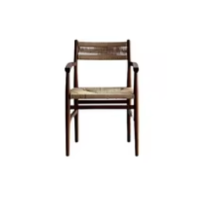 Sillas de Salón Hechas de Madera de Teca y Ratán Combinadas con un Diseño Minimalista y Elegante, Vendidas a un Precio Económico - Product Image 6