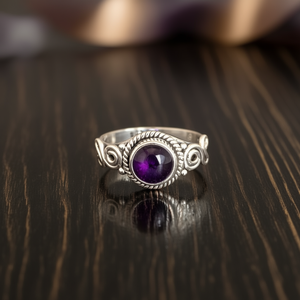 Bague de créateur en améthyste, 3,0 grammes - Product Image 3