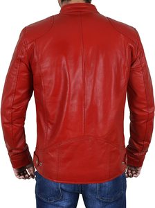 Wholesale New Fall Fashion Men's Loose Fit <b>Hoodie</b> Leather Jacket PU jacket for men - Product Image 2