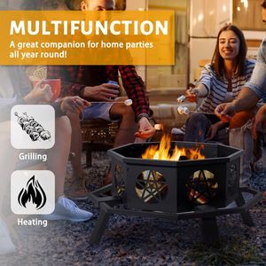 Brasero para Exteriores de 35 Pulgadas para Vivir al Aire Libre - Product Image 4