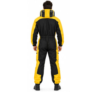 Combinaison d'apiculture avec voile de protection, haute qualité, ventilée, maille 3 couches, bande réfléchissante, fermeture éclair frontale, poignets élastiques, vêtement de travail - Product Image 3