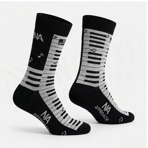 North Approach Crew <b>Socks</b> Striped Breathable <b>Running</b> <b>Socks</b> for Adults Spring Season - Product Image 3