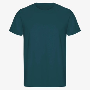 Unisex <b>Silk</b>/Cotton O-Neck Short Sleeve Regular Fit T-<b>Shirts</b> Custom Logo High Quality Dyed Blank Fleece Fabric Comfortable <b>Men</b> - Product Image 1