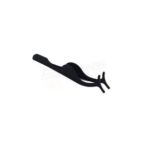 False Strip Eyelash Tweezers Lash Applicator Eyelash <b>Extension</b> Stainless Steel Professional Use Customised Logo - Product Image 1