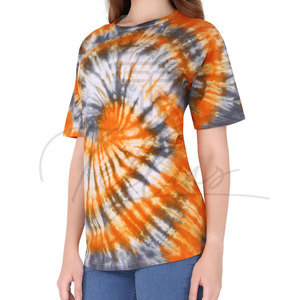 Camiseta Tie-Dye para Mujer, Nueva Llegada 2026, Camiseta con Logotipo Personalizado para Mujer, Camiseta Tie-Dye al por Mayor, 100% Algodón - Product Image 2