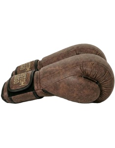 Guantes de Boxeo de Cuero Genuino Vintage al por Mayor con Diseño de Dedos Completos y Absorción de Humedad, Fabricación OEM Personalizada - Product Image 5