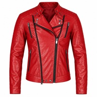 Blousons en cuir : Nouveaux designs, sur mesure, blouson bomber en cuir d'agneau marron beige tendance, véritable cuir de mouton avec devant en toile.