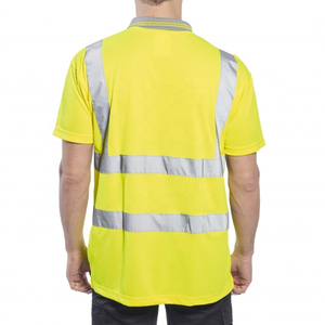 Nouvelle Arrivée 2026 Chemise de Travail Manches Courtes Haute Visibilité Bande Réfléchissante Légère Vêtement de Travail Extérieur - Product Image 5