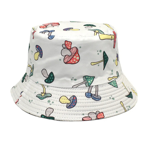 Y2K Psychedelic <b>Mushroom</b> Print <b>Bucket</b> <b>Hat</b> Unisex Spring Summer Casual Style Adult Fashion Accessory - Product Image 2