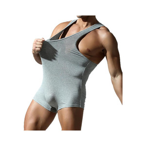 Débardeurs ajustés à col en V pour hommes, anti-humidité, taille élastique, vente en gros, personnalisables, pour lutte, hommes, femmes, jeunes, OEM - Product Image 4
