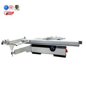 BH Alta precisión <span class=keywords><strong>5</strong></span>.5kW 220-380V Sierra de panel de mesa deslizante <span class=keywords><strong>0</strong></span>-45 Bisel <span class=keywords><strong>0</strong></span>-45mm Capacidad de corte Máquina de carpintería ecológica - Product Image 1