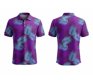 High Performance Sublimation Polo Shirt for Sports and Casual Wear for Men Women Youth Quick-Dry Dry-Fit Active Polo - Product Image 4