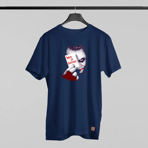 T-shirt pour homme coupe classique 100 % coton, logo frontal, manches classiques, col rond, décontracté, jersey uni, sérigraphié, respirant - Product Image 4