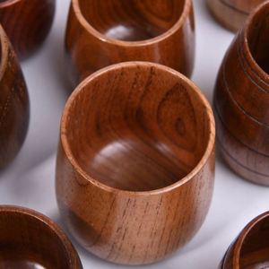 Chope à bière en bois massif de qualité supérieure - Tasse à whisky artisanale en bois pour cadeaux et promotions de bar - Product Image 4