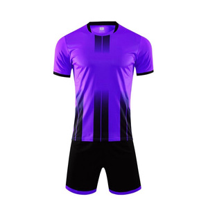 Custom Soccer Jersey Set Men's Adult Short Sleeve V-Neck Sublimated Print Team Name Number 100% Polyester Moisture Wicking - Product Image 3