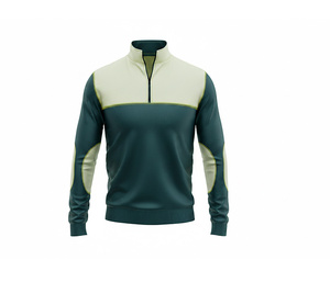 เสื้อแจ็คเก็ตพรีเมียมแบบซิปครึ่งตัว – เสื้อผ้ากีฬาพร้อมโลโก้สั่งทำสำหรับผู้ชาย ผู้หญิง และเยาวชน ชุดกีฬาแห้งเร็วสำหรับทีม - Product Image 5