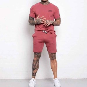 Ensemble Homme Automne Brodé Uni Style Resort – Chemise Coupe Ample et Short Longueur Genou Respirant pour Vacances, Événements et Tenues Décontractées - Product Image 4
