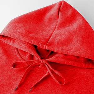 Sweat à capuche athlétique pour homme, personnalisé, en molleton épais, uni, coupe oversize, vêtement d'extérieur - Product Image 2