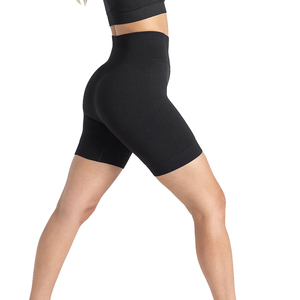 Shorts de sport, leggings, shorts de cycliste en nylon à compression, taille haute, extensibles, pour la course, le fitness et le yoga, pour femmes, vente en gros - Product Image 2