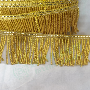 Promotion : Franges à pampilles en fil métallique élégantes et tendance, personnalisables pour vêtements d'époque, rideaux, couleur sur mesure, légères et décoratives - Product Image 1