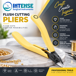 Pince coupante professionnelle pour la fabrication de bijoux, coupe-fil de précision, poignée ergonomique, outil artisanal pour la création de bijoux - Product Image 2