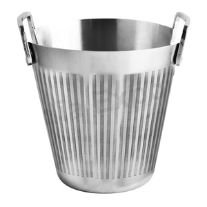 ถังน้ำแข็งสองสีมีสไตล์สแตนเลสเครื่องทำความเย็นไวน์และค็อกเทลสำหรับปาร์ตี้ที่สง่างาม - Product Image 1