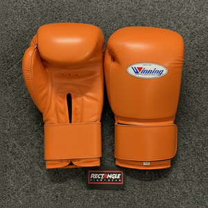 Nouveaux gants de boxe et de sparring Strap Up Winning en cuir de vachette véritable, logo personnalisé, qualité supérieure pour le kickboxing et le Muay Thai - Product Image 5