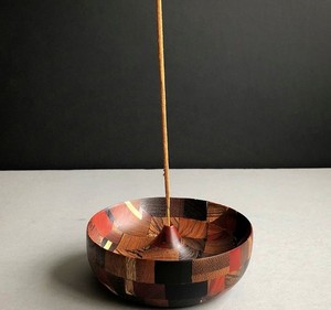 Geometric Wooden Incense Holder Bowl Decorative Incense Stick Burner Ash Catcher <b>Tray</b> For Meditation Yoga Home Decor & Gifting - Product Image 1