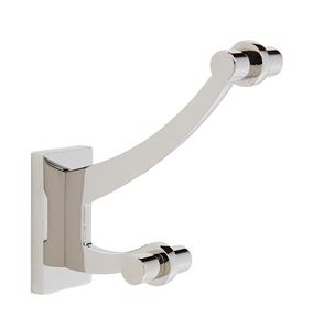 ตะขอแขวนตู้เสื้อผ้าขายดี ห้องนอน ห้องน้ำ ตะขอคู่ทองเหลือง ตะขออเนกประสงค์แบบกำหนดเองได้ ทำจากสังกะสี อลูมิเนียม เหล็ก สำหรับห้องนอน ห้องน้ำ - Product Image 1