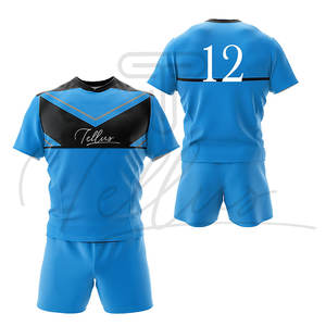 Uniforme de Rugby para Hombre de Diseño Único, Secado Rápido, Transpirable, Talla Grande, Ropa Deportiva de Manga Corta - Product Image 6
