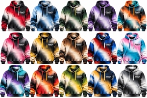 Sweat à capuche surdimensionné personnalisé pour homme, couleur magenta, en polaire polyester épais, séchage rapide, qualité supérieure, streetwear, hiver, avec logo frontal - Product Image 4